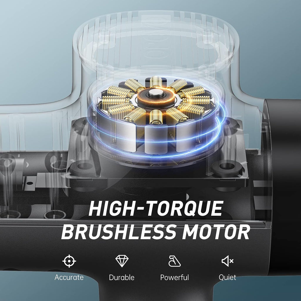 opove M3 Pro 2 Massage Gun Deep Tissue Percussion Muscle Massager for Workout, Percussive Therapy Fascia Gun for Athletes Fast Recovery, 30 Days Long Battery Life, 70lbs Stall Force